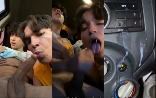 OnlyFans: Bubbawa / kaixmatty – another back seat blowjob