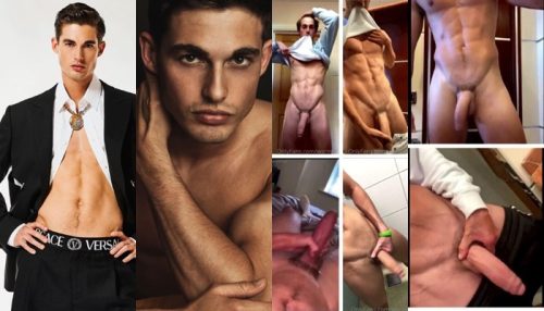 OnlyFans: Model Kieran Warner shows off his monster cock – a compilation